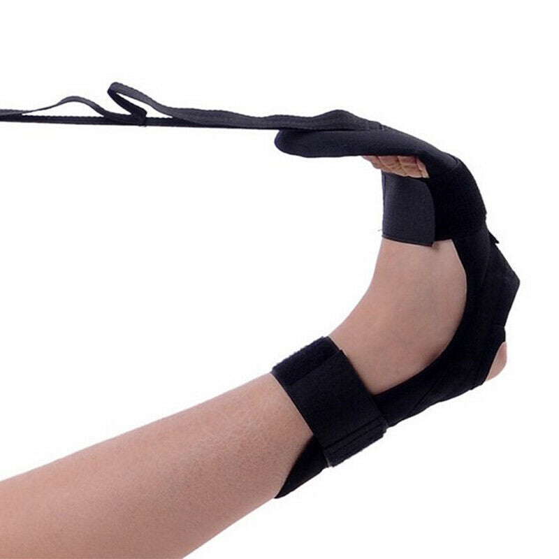 Yoga Ligament Stretching Belt Foot Drop Strap Leg Training Foot Correct An Fx