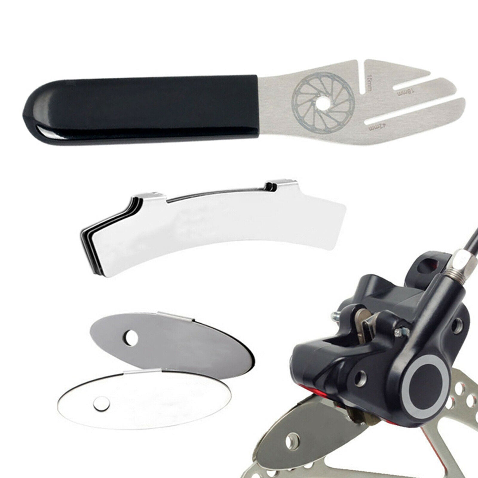 Bike Disc Brake Wrench Alignment Truing Tool for MTB Road Bike Repair Tool