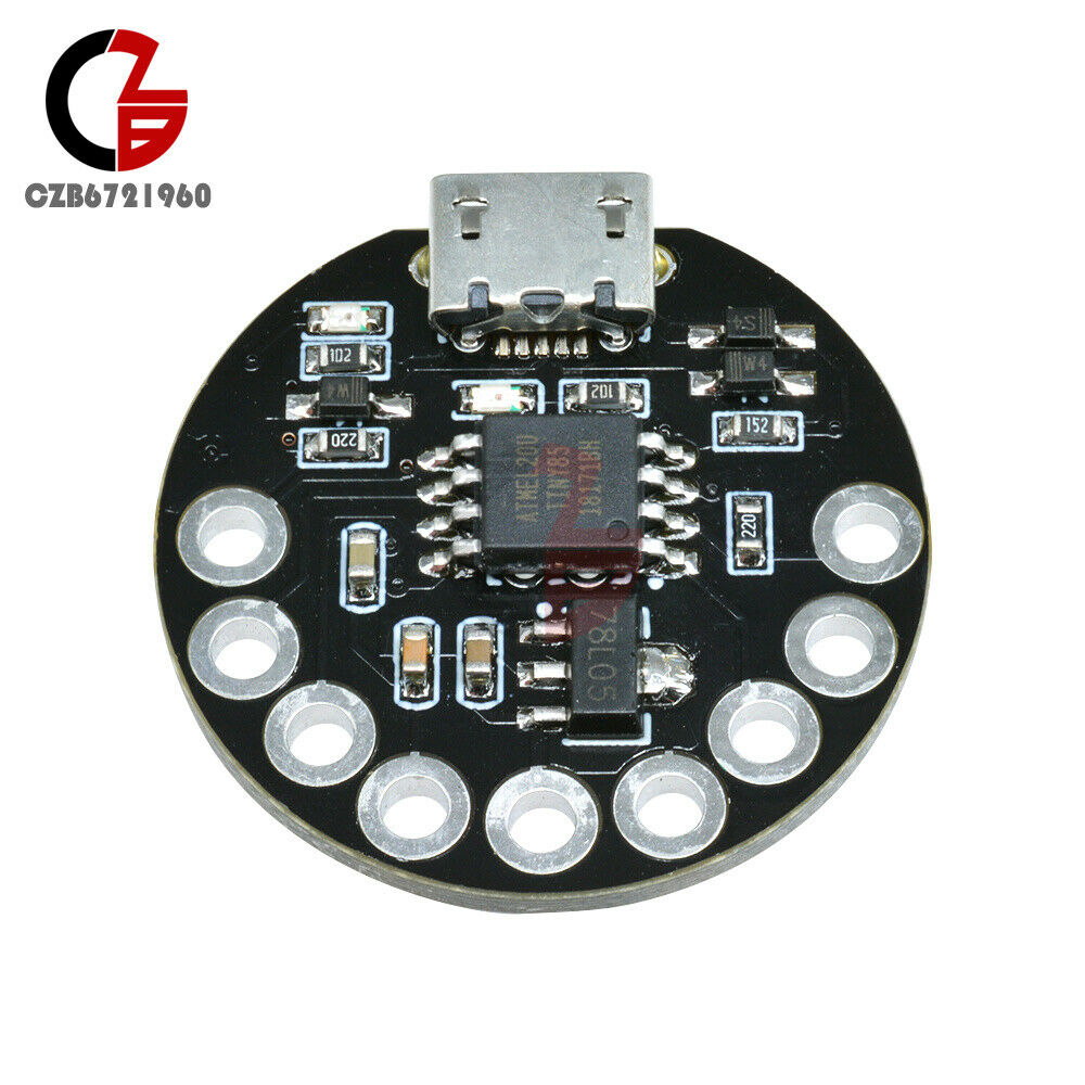 5PCS Micro USB LilyTiny LilyPad ATtiny85 Development Board Module For Arduino