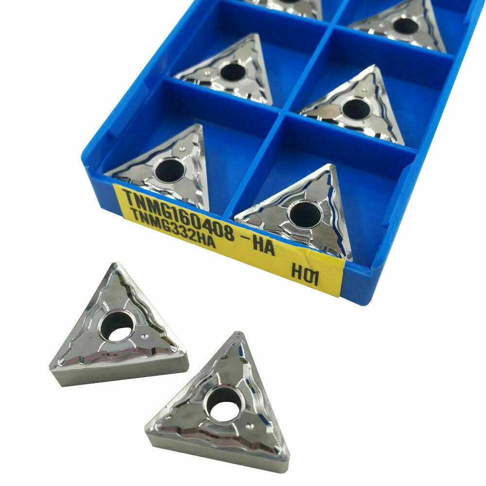 50PC For Aluminum TNMG160408-HA TNMG332 Indexable CNC carbide Turning insert