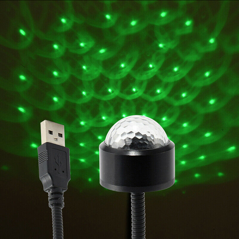 LED Atmosphere Lamp Car Voice Control Atmosphere Light USB Car Lig SJ