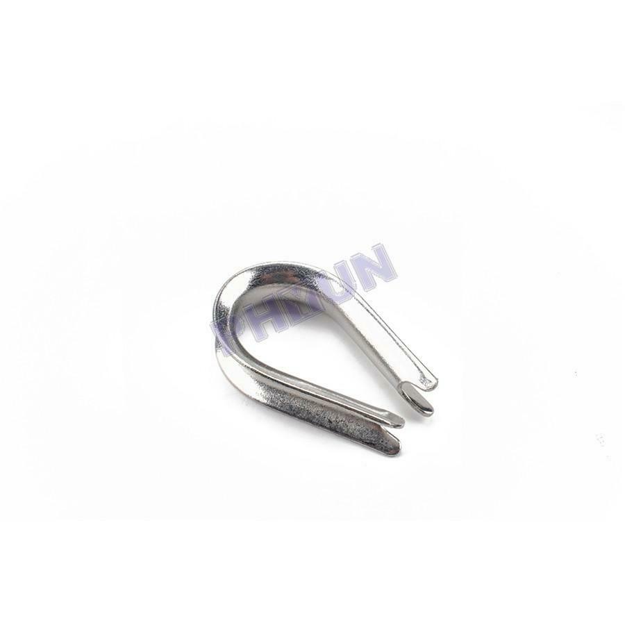 195x M2/3/4/5 Stainless Steel Thimble w/ Crimping Loop Sleeve Assortment Kit