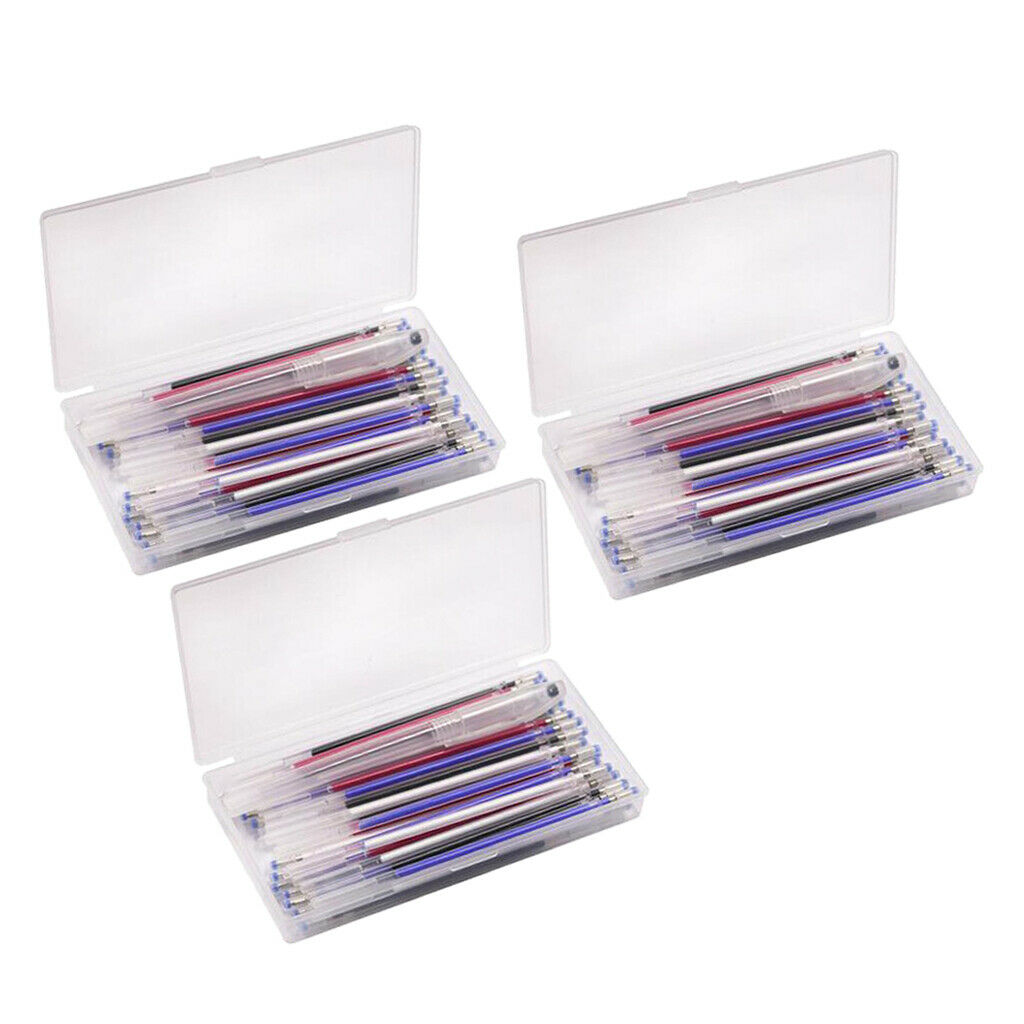 120x Heat Erase Pen Erasable Refills Chalk Fabric Marker for Sewing Supplies