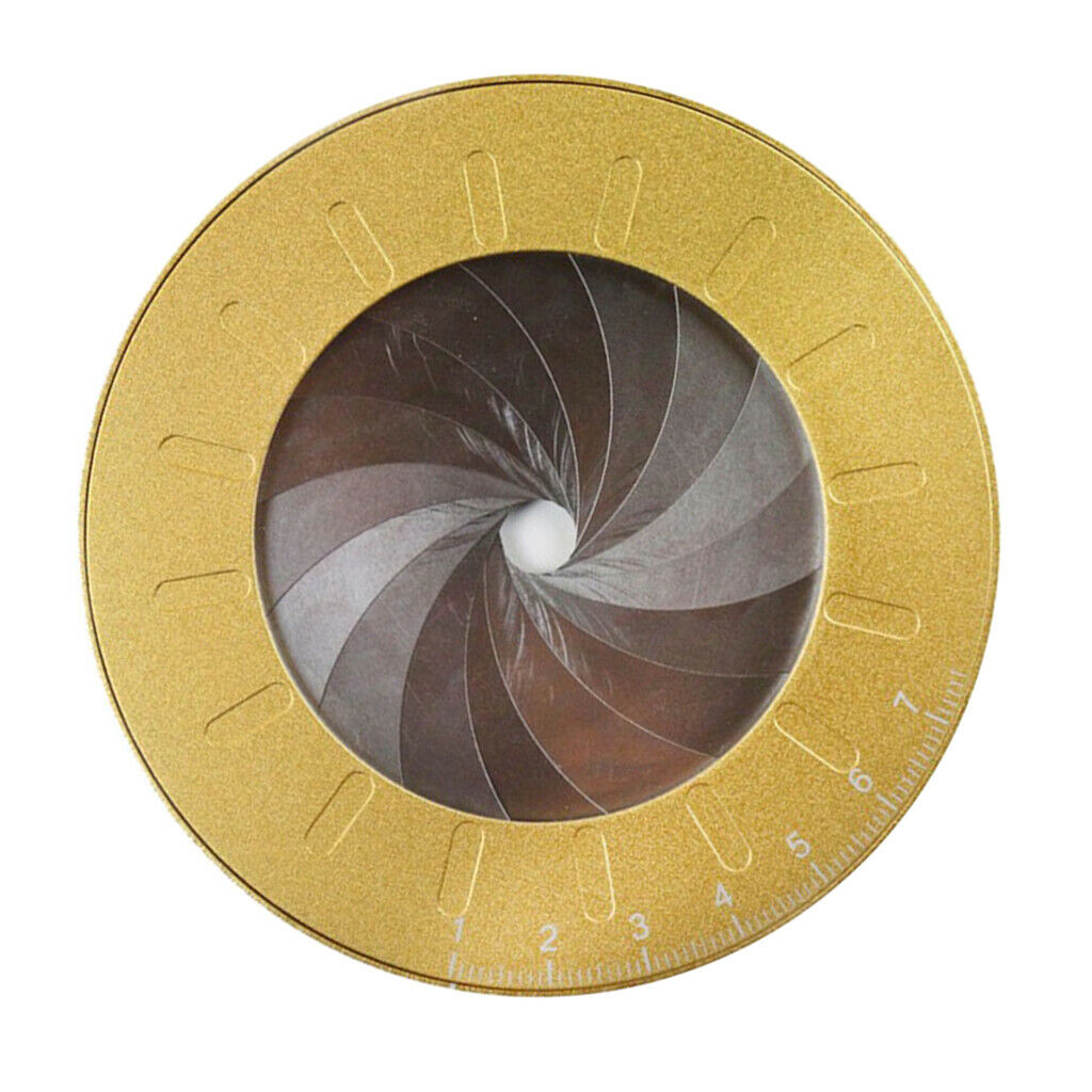 Aluminum Alloy Round Circle Pattern Ruler Draw Tool Measure
