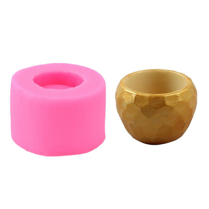 DIY Flowerpot Silicone Mold Cement Pot Making Mold Plant Clay Craft Cemen.l8