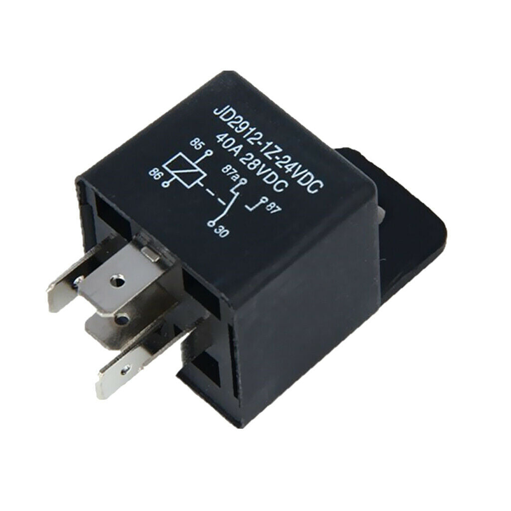 Car Electronic Alarm Light Air Horn Fan Relay Switch 24V 40A 5-Pin