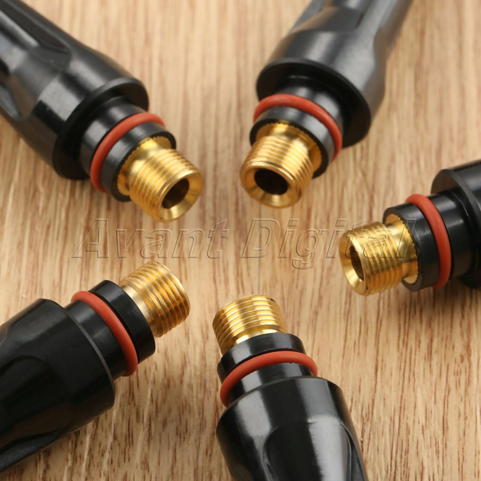 57Y02 TIG Long Back Cap For TIG Welding Torch WP 17 18 26 SR 17 18 Supplies 5PCS