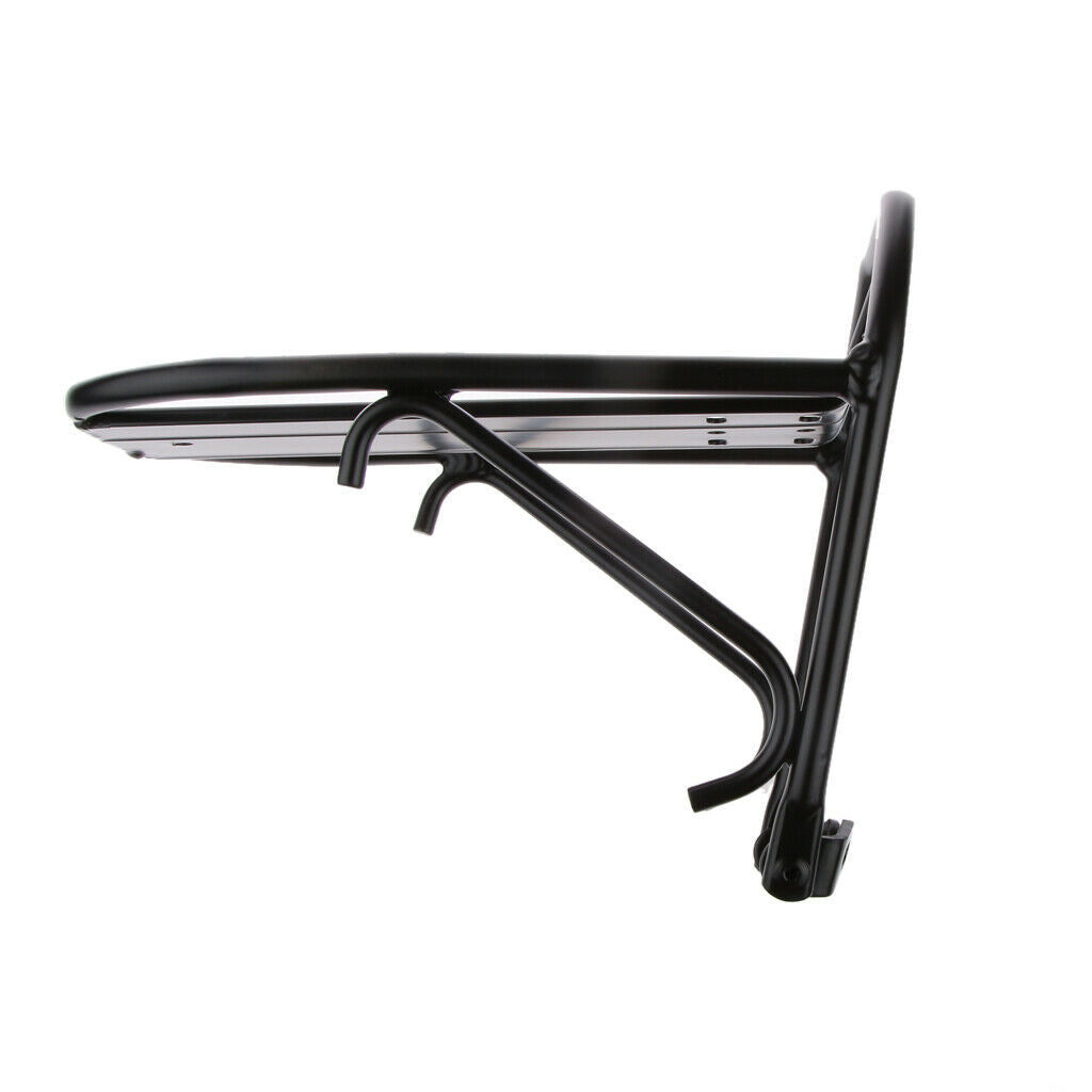 Mini Front/Rear Alloy Pannier Rack Bike Carrier Rack Bicycle Brake Fit