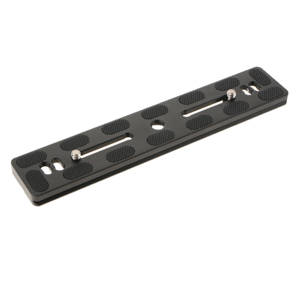 200mm Quick Release Plate Metal QR Clamp With 1/4'' Adapter For Manfrotto Benro