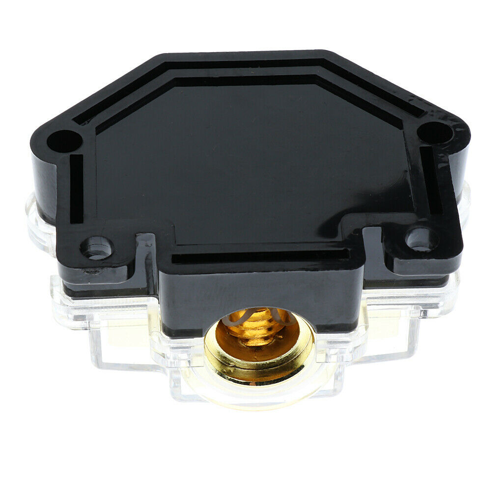 Universal Car Audio 0/2/4GA In to 2 4 8 Out Power Ground Distribution Block