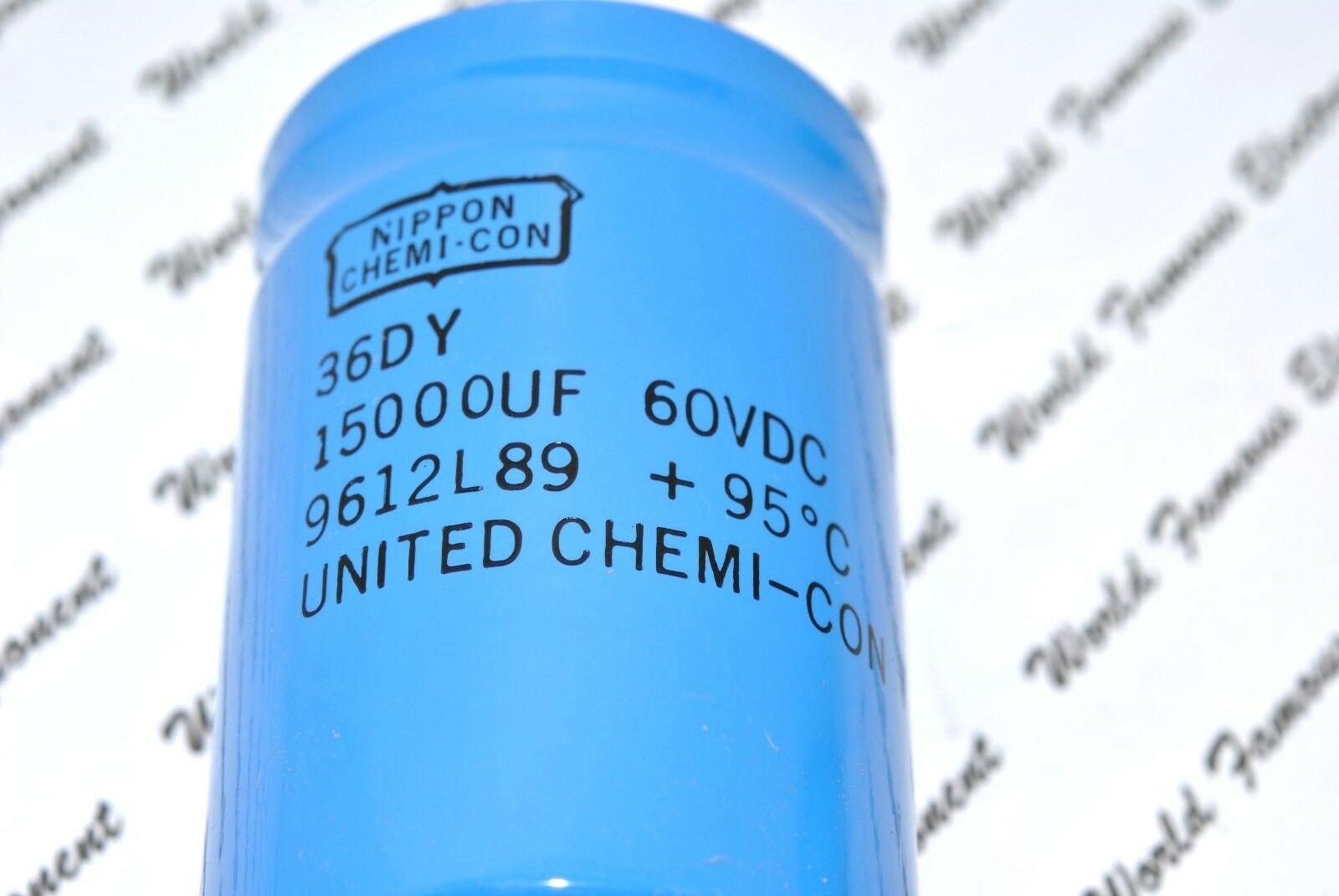 1pcs - NIPPON 36DY 15000uF 60V Screw Terminal Aluminum Electrolytic Capacitor