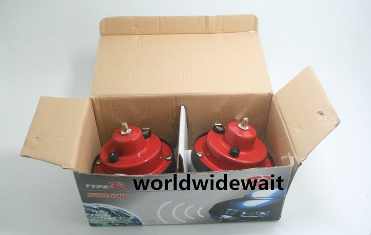 Waterproof Loud Dual-tone Snail Universal Electric Horn 12V For Car Truck Auto