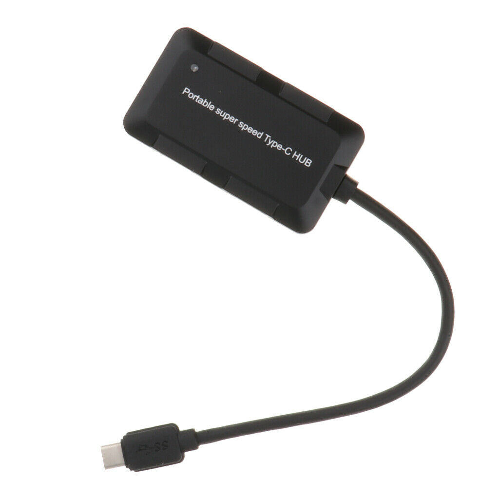 Type C 4 Ports USB 3.0 HUB OTG High Speed Adapter Data Charger for PC