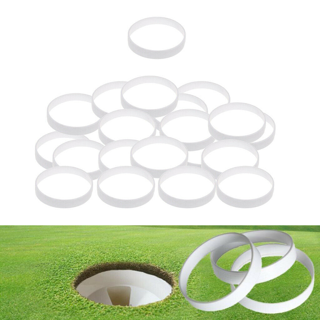 20 Packs Plastic Outdoor Pro Putting Cup Ring Field Accessories 11cm New