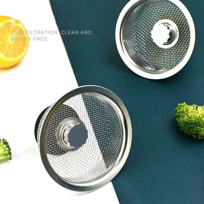 Stainless Steel Kitchen Sink Filter Household Shower Drain Bathroom Shower Drain