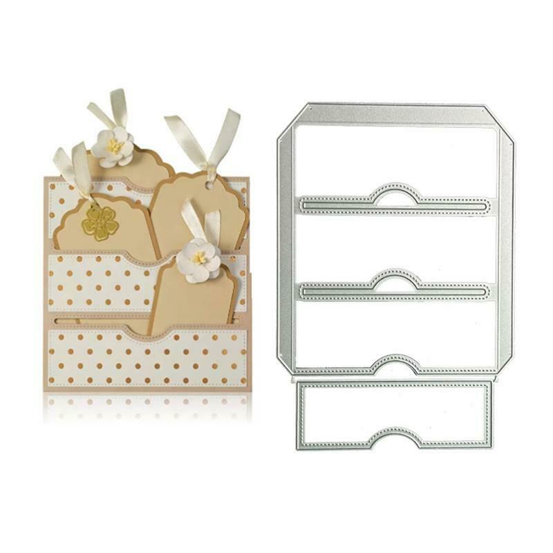 Envelopes Metal Cutting Dies Stencil DIY Scrapbooking Album Paper Card Template