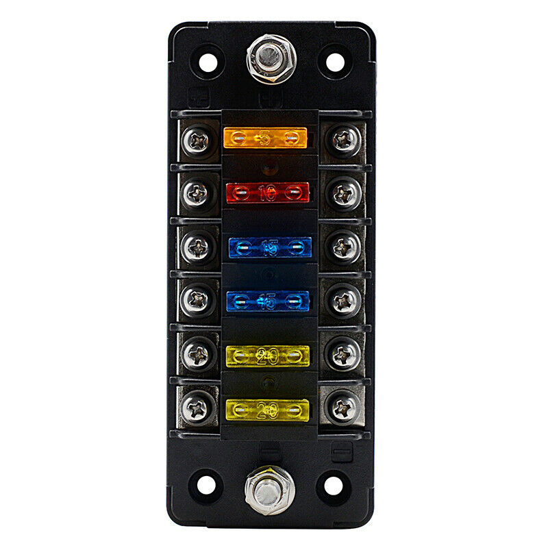 1 to 6 40A Connector Power Splitter Distributor Source Compatible with PowerBDA