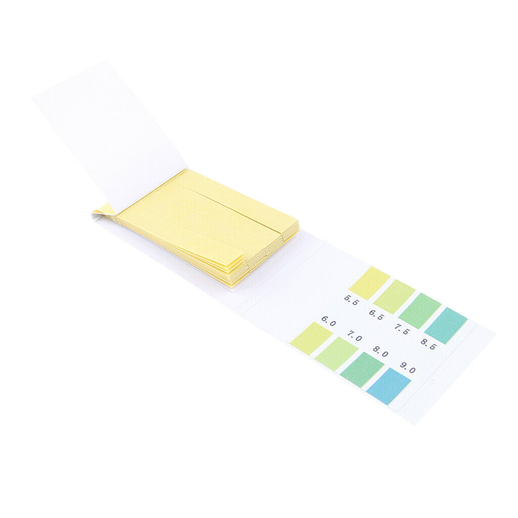 80pcs Precision PH Testing Paper Strips 5.5 - 9.0 Lab Home Water Cosmetic For