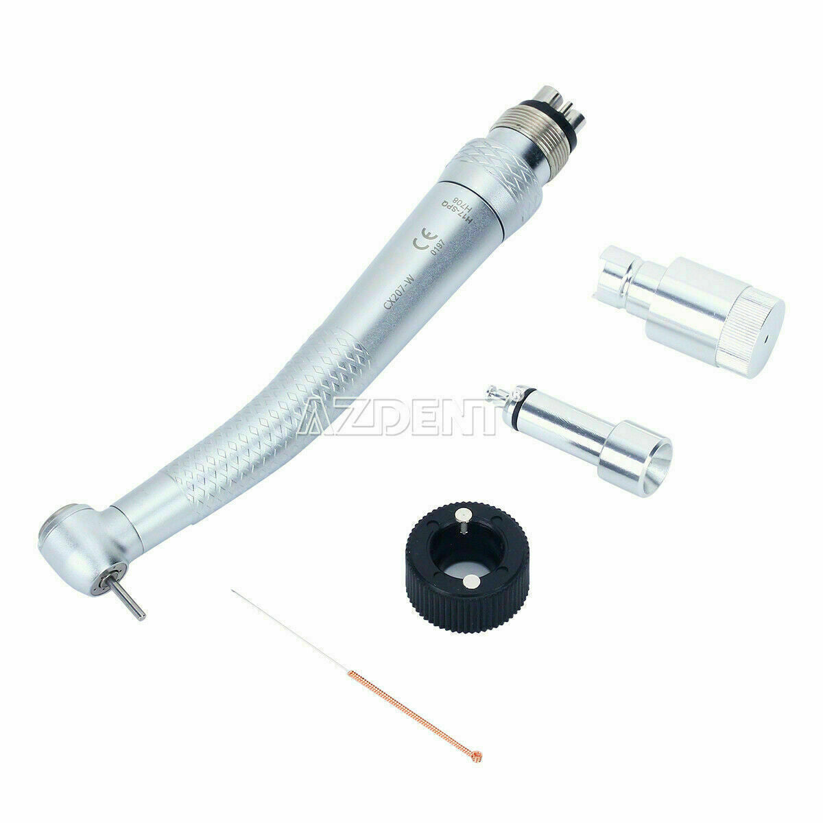 3PCS COXO Dental High Speed Handpiece 3-Way Spray Standard With Quick Coupling