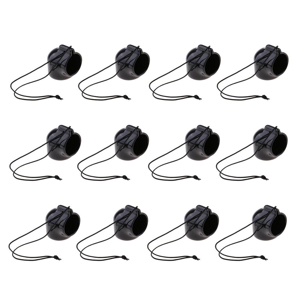 12Pcs Plastic Scuba Diving Tank Valve Cover Anti-corrosion Protect Plug
