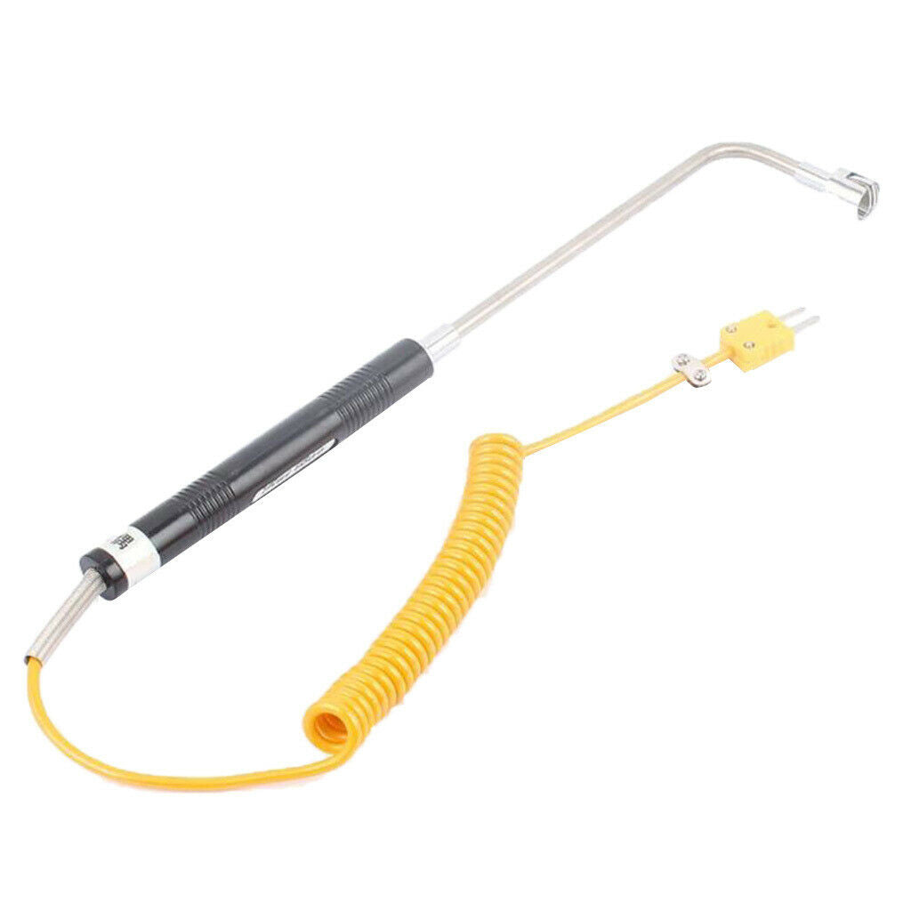 -50 to 500℃ K-type Handheld Surface Thermocouple Probe for Measuring the