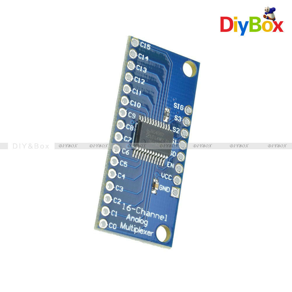 2Pcs CD74HC4067 Analog Digital MUX Breakout Board 16 CH Module For Arduino