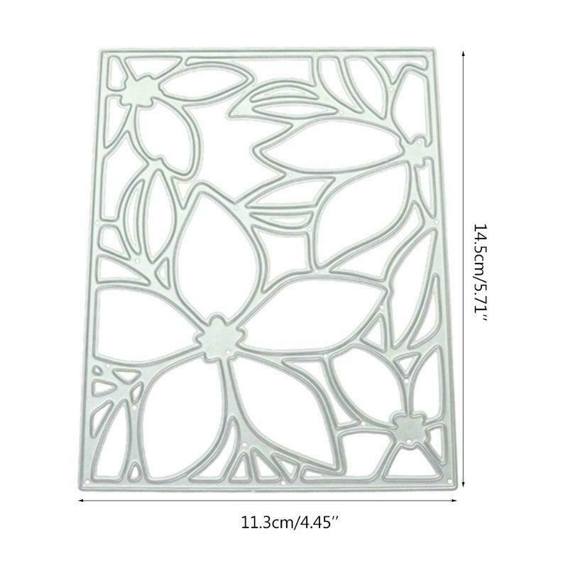 Cute Flower DIY Metal Cutting Dies Stencil Scrapbooking Die Cut Paper Card Decor