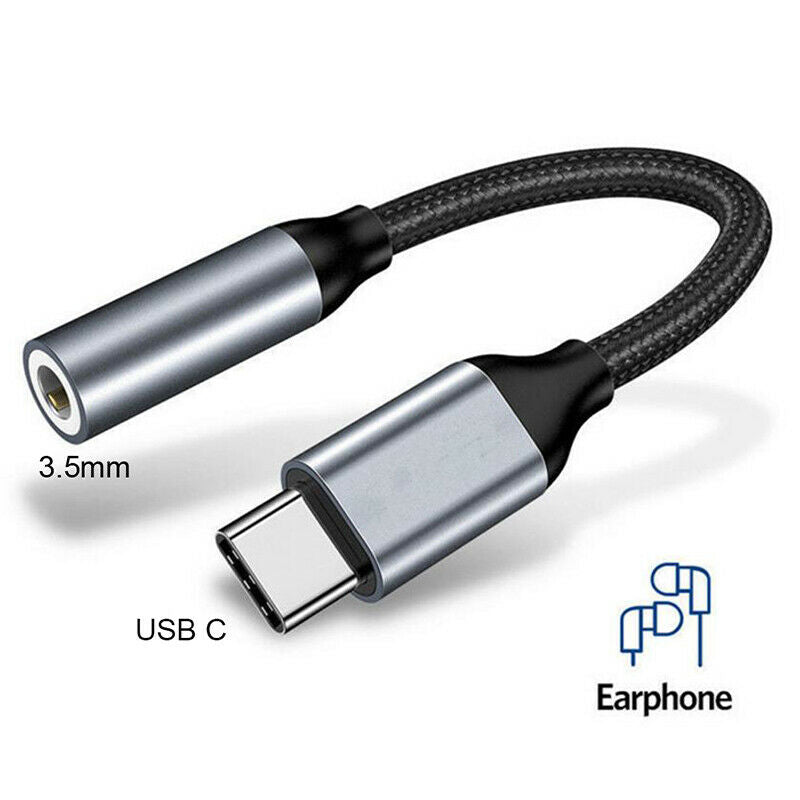 Type C To 3.5 Jack Earphone USB C To 3.5mm AUX Headphones Adapter Audio C.l8