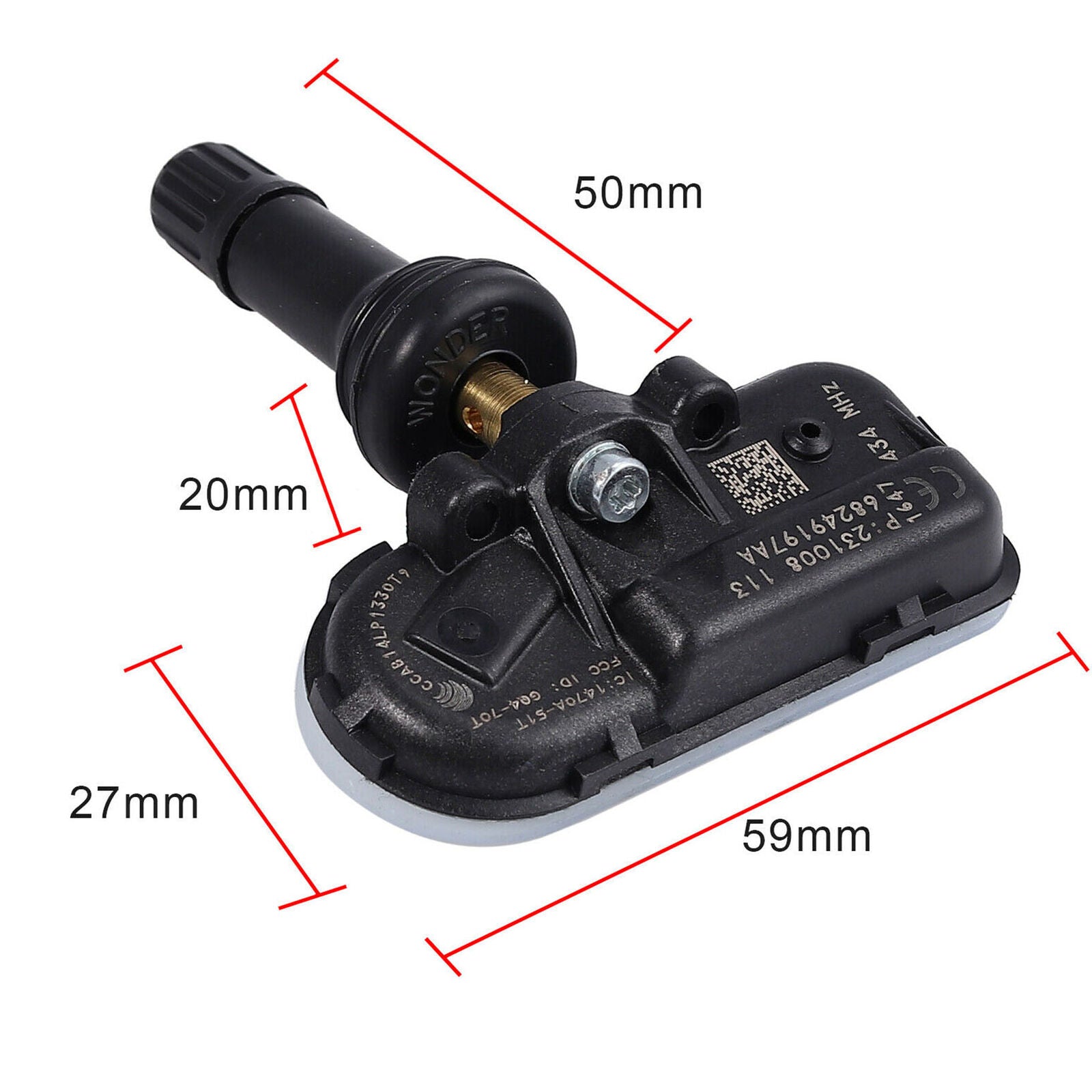 Tire Pressure Sensor TPMS 68249197AA For 2014-2018 Jeep Dodge Ram 1500 2500 3500