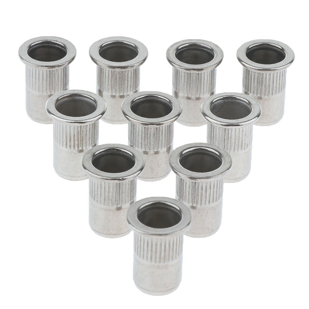 40Pcs M4 M5 M6 M8 Stainless Steel 304 Rivnut Small With Countersunk Head