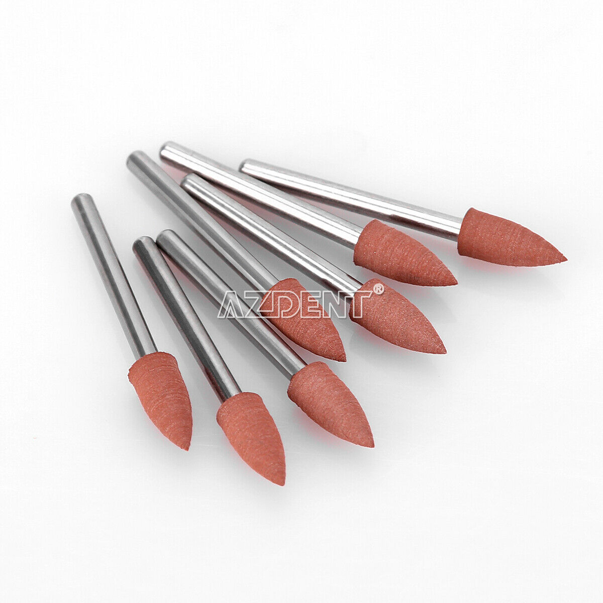 50X 12pcs/kit Dental 0413 Brownie Polishers Friction Grip FG Mini Points 1.6mm