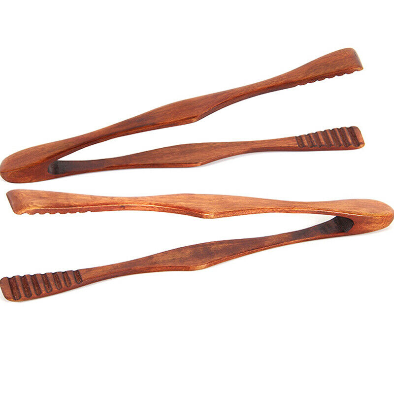 Bamboo Teaware Tea Clips Wood Toast Tong Wooden Toaster Bagel Ton.l8