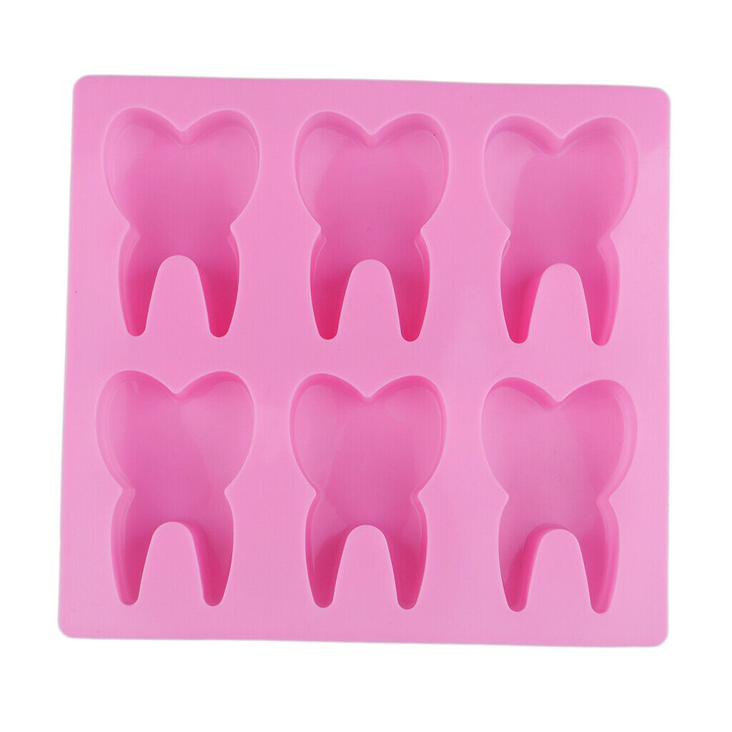 Small Tooth Shaped Silicone Mold Craft Art Silicone Soap Mold Craft Molds DIY