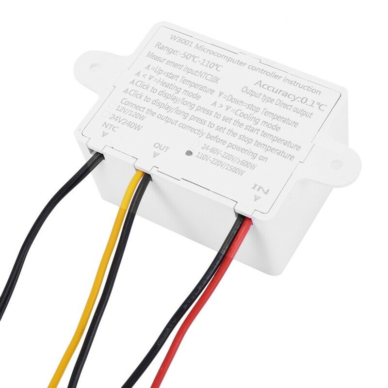 10A AC110-220V Digital LED Temperature Controller XH-W3001 for Incubator CooliI7