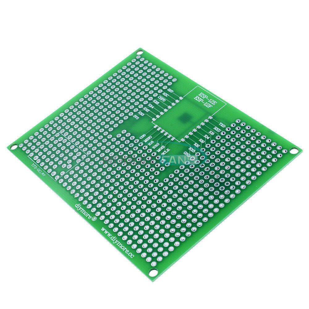 7x9 CM 70x90mm Prototype PCB for ESP-32/ESP-32S ESP-12E/ESP-12F Support a Relay