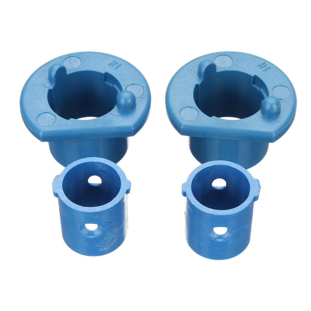 Pair H1 Car Halogen Headlamp Headlight Base Holder Socket Retainer Kit