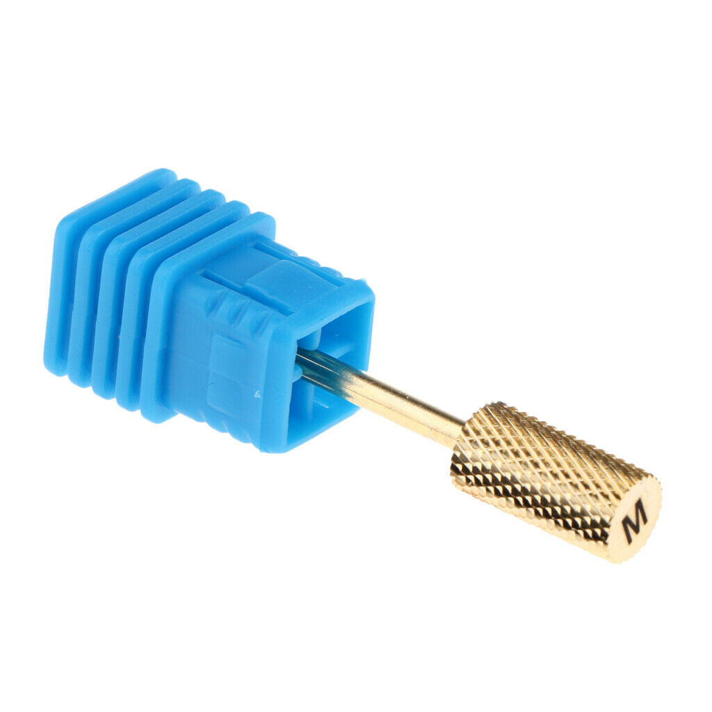 1x Small Barrel Heads Pro Nails Tips Drill Bit Grinding Polishing Head M