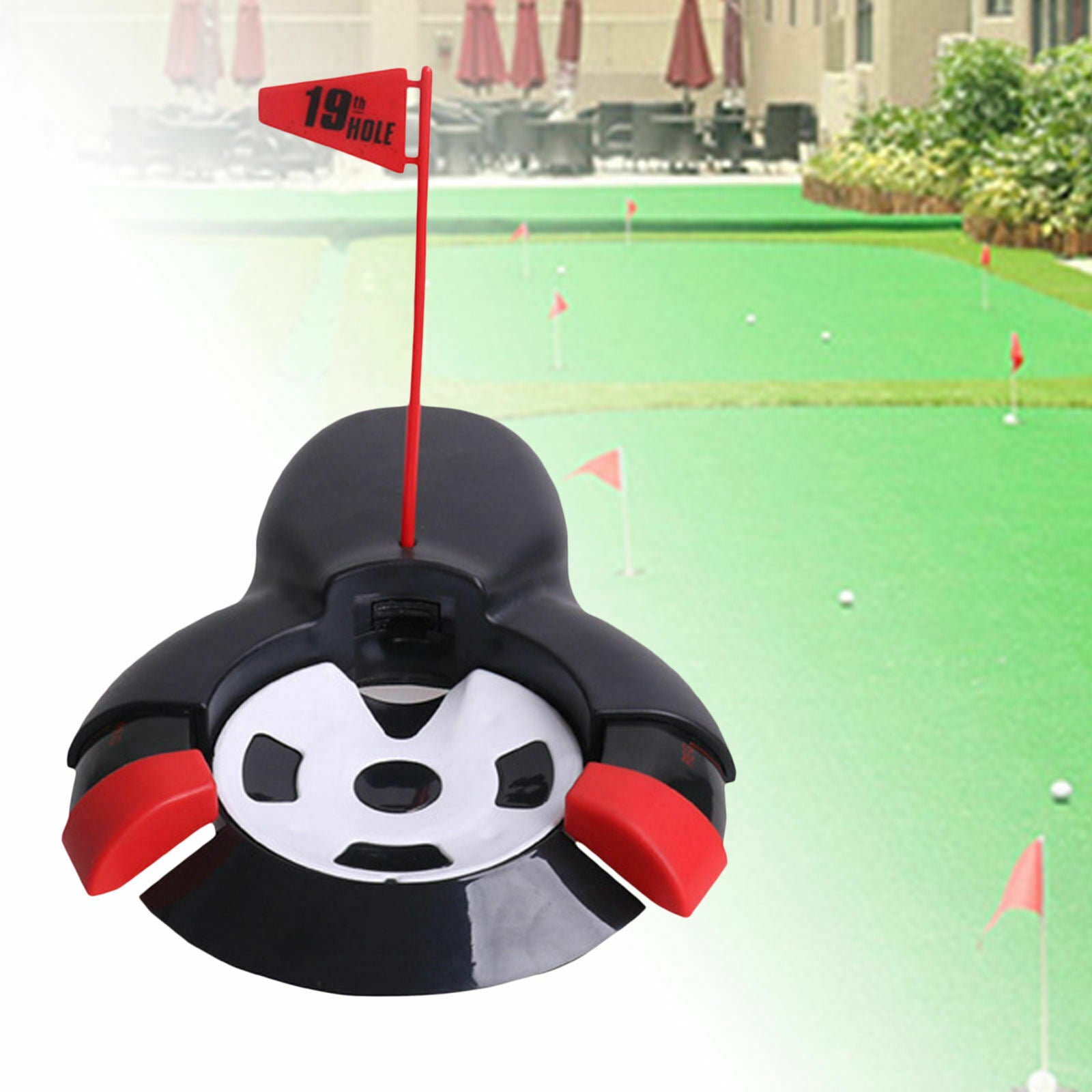 Automatic Golf Putter Cup Useful Ball Return Device Home Putt Training
