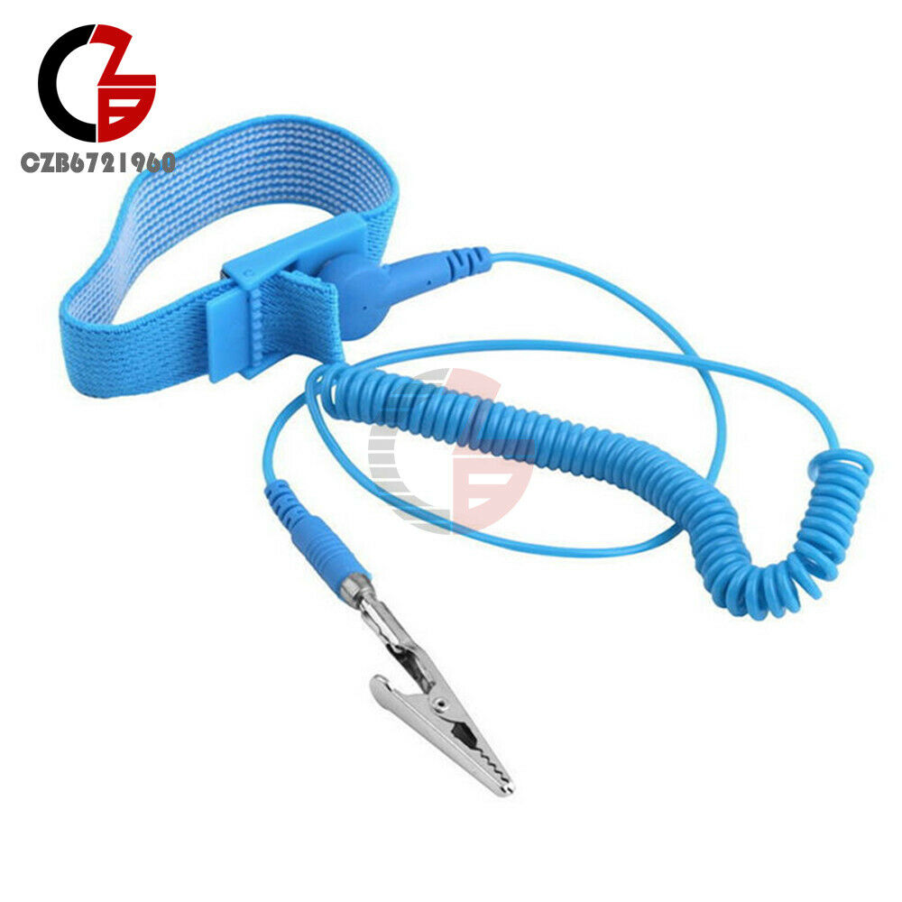 10PCS Anti Static ESD Wrist Strap Discharge Band Grounding Prevent Static