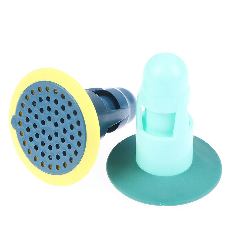Bathroom Floor Drain Cover Deodorizer Drain Hair Catcher Stopper Sink Strai KX