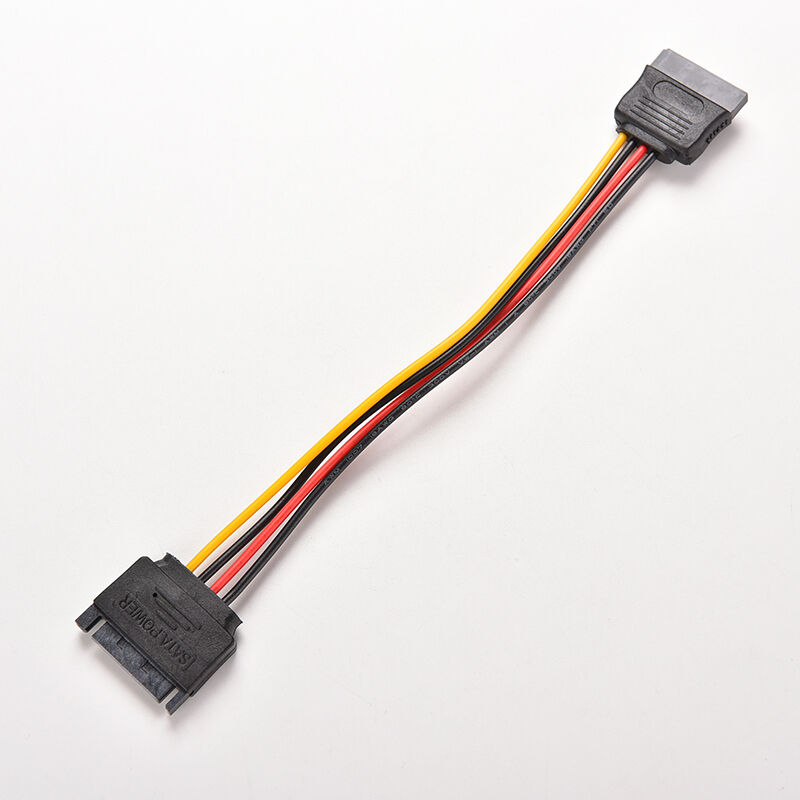 1Pcs 8 Inches Male to Female 15 Pin 15P SATA Power Extension Cable 20.l8