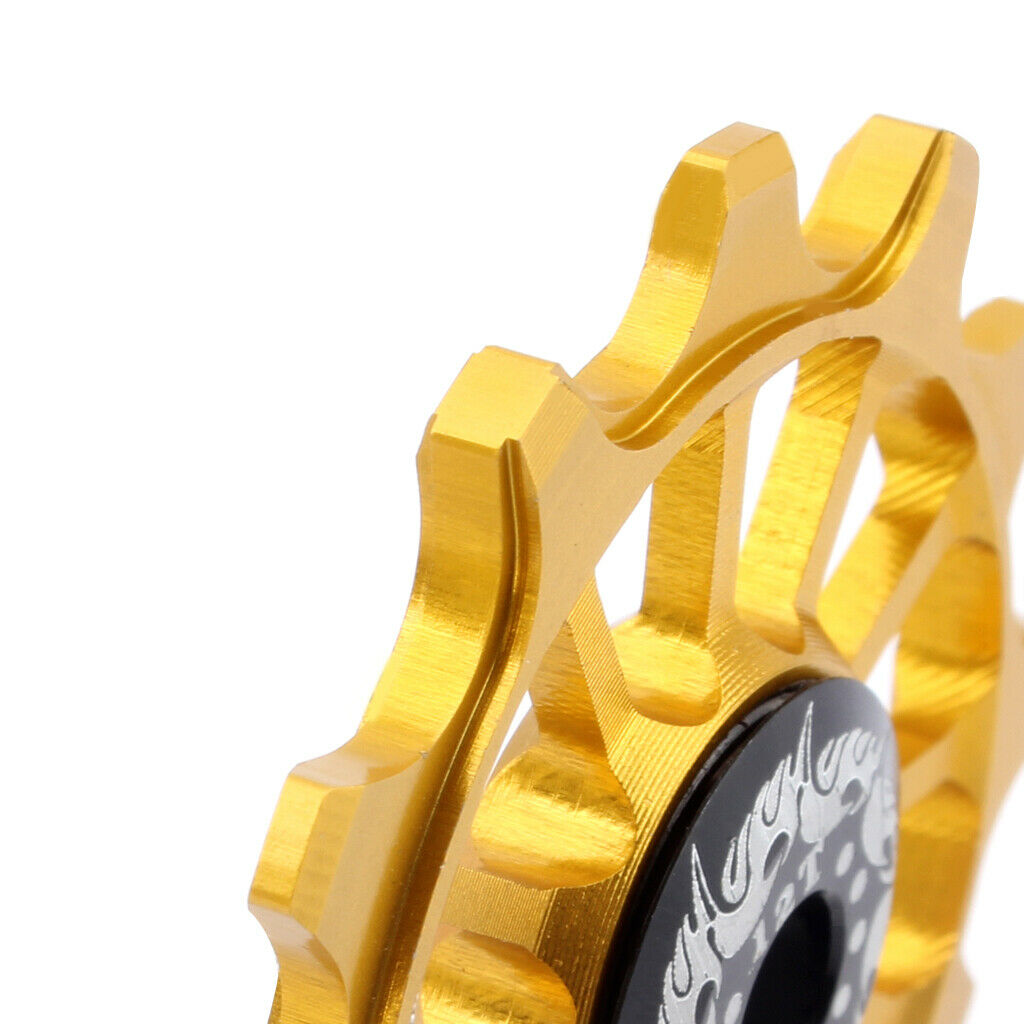 Ceramic Rear Derailleur Bike Bearing Jockey Wheel MTB BMX Guide Pulleys 12T -