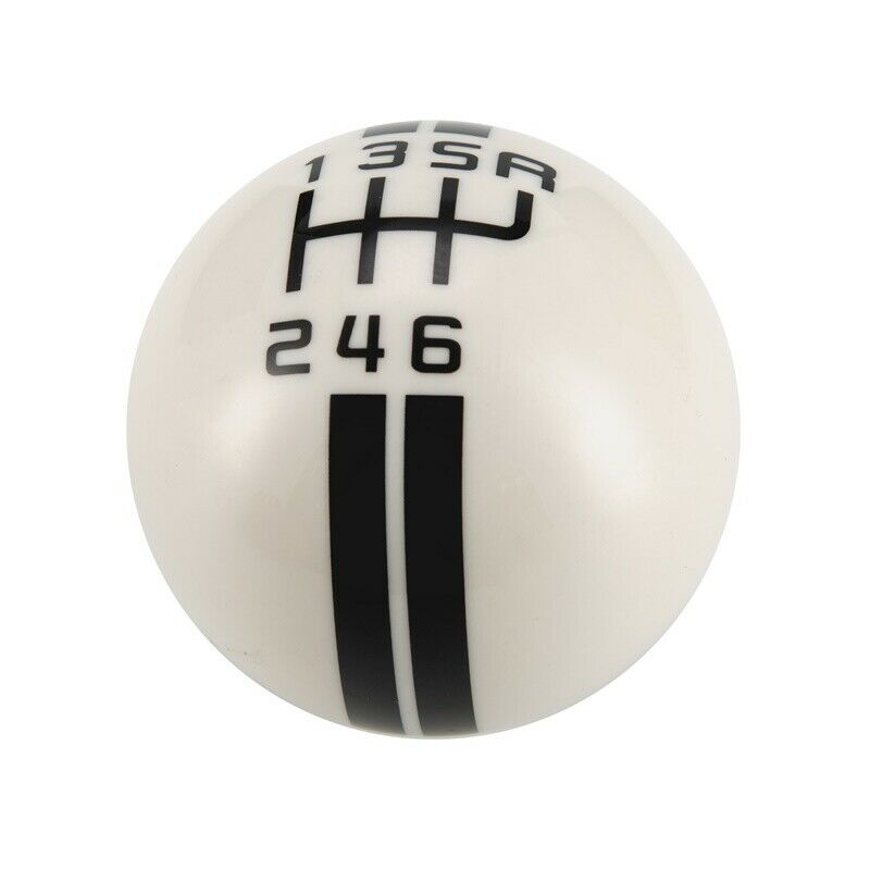 6 Speed Car Round Ball Manual Gear Stick Shift Knob Shifter Lever Univesal