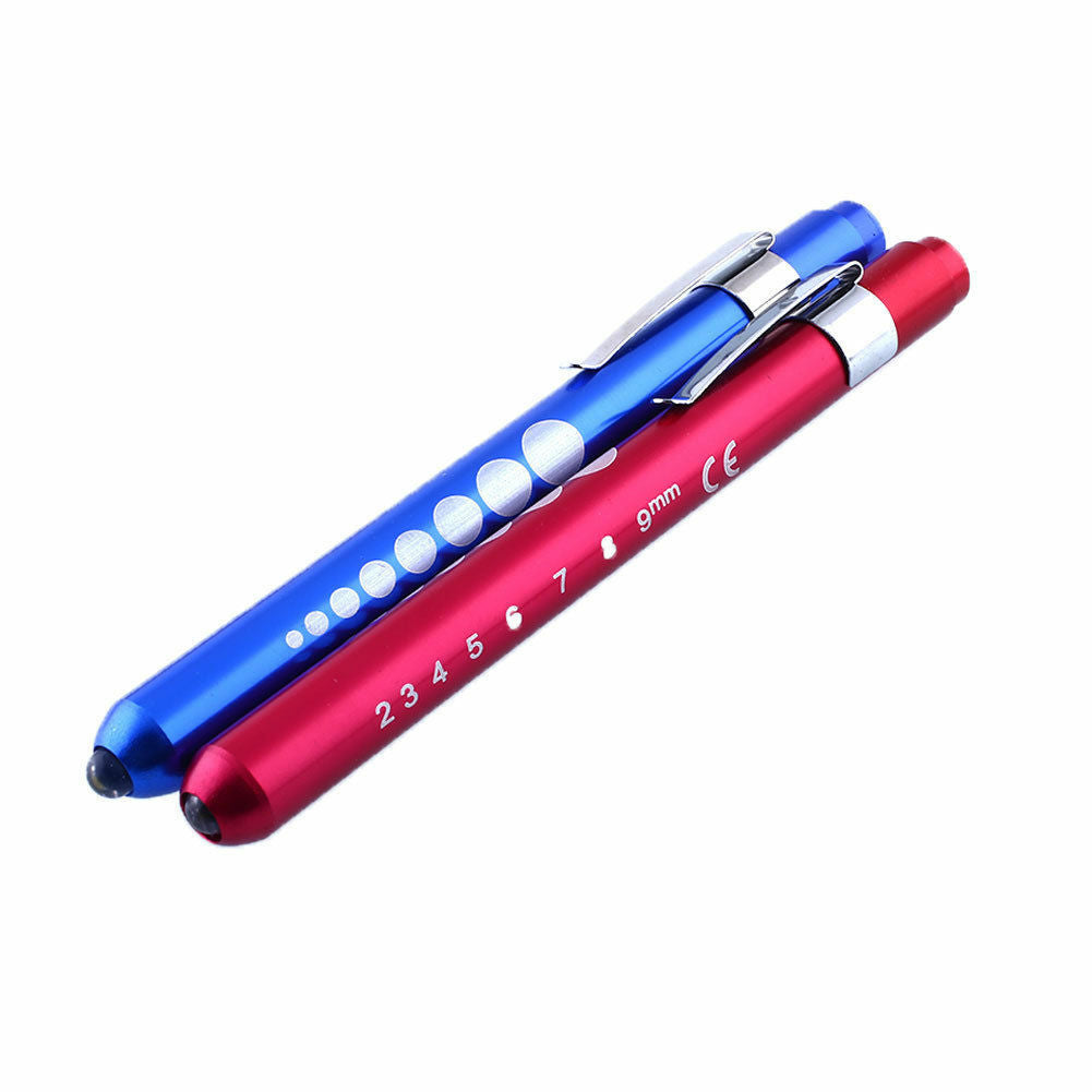 Cool First Aid LED Flashlight Pen Torch Doctor Nurse Emergency Penlight