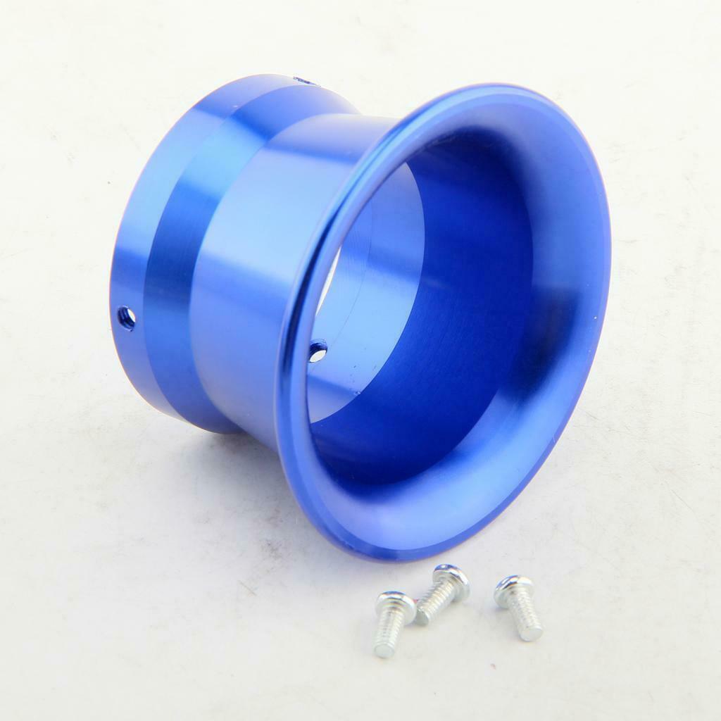Set of 4 50mm Aluminum Air Intake Turbo Horn Velocity Stack for Carburetor