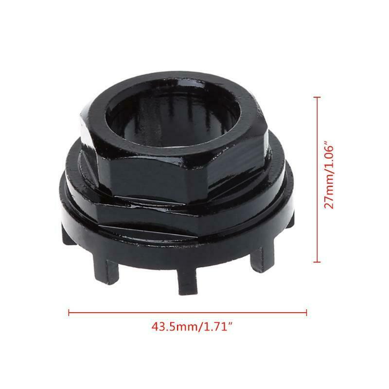 Bicycle Crank Remover Bottom Bracket Shaft Repair Tool Bike Part Extractor Steel