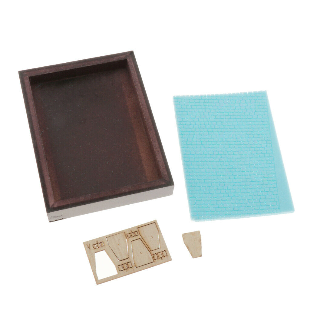1/35 DIY Tank Scene Street Road Construction Sand Scene Accessories