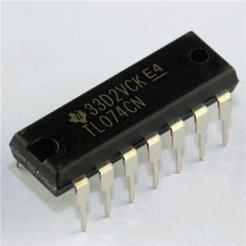 3PCS TL074 TL074CN IC OP AMP QUAD JFET DIP-14