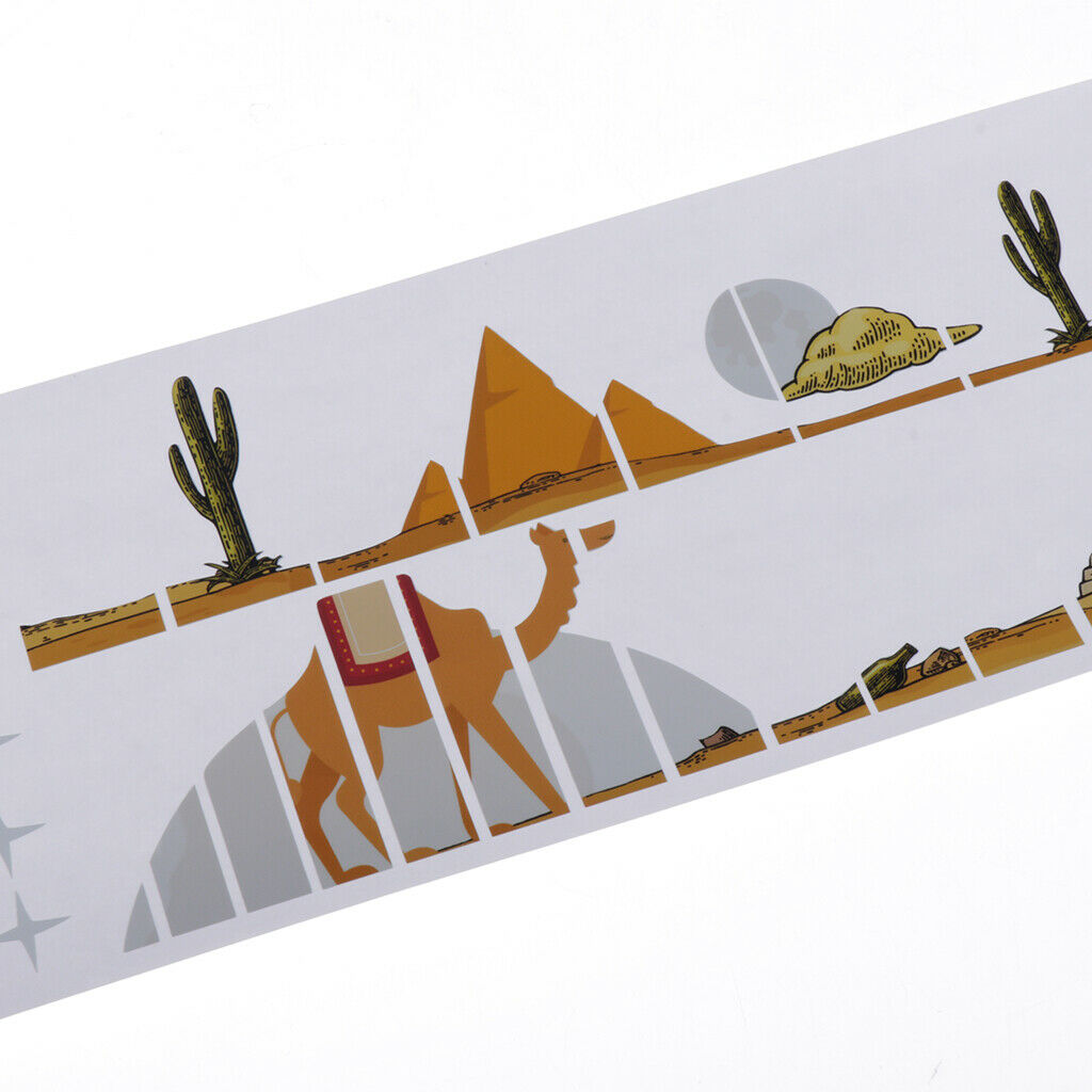 Electric Desert Camel Guitar DIY Fretboard/Fret Inlay Stickers Decoration