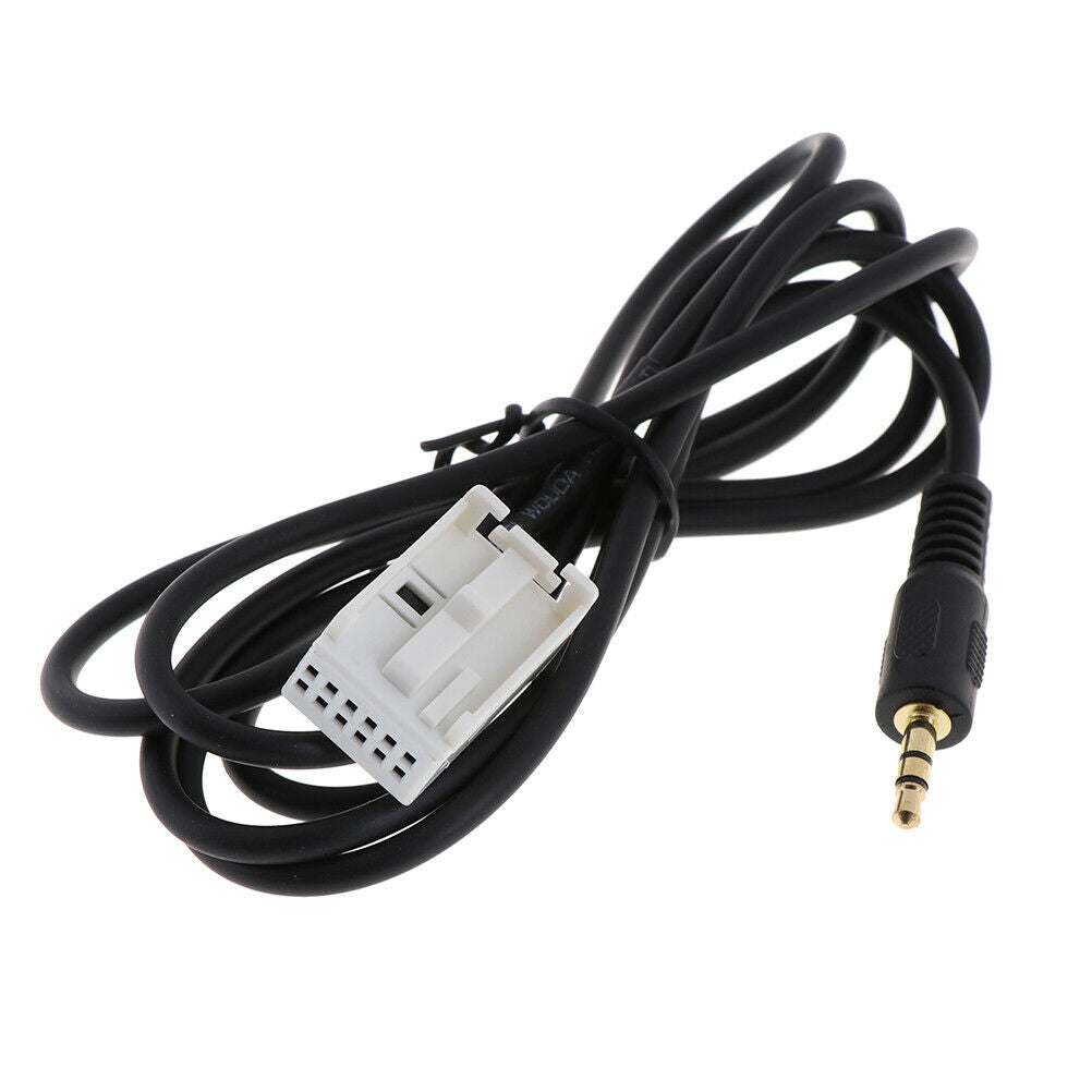 1Pc 3.5mm aux-in mp3 adapter cable for peugeot 307 308 407 C2 C5 RD4 O NzJCAU XC